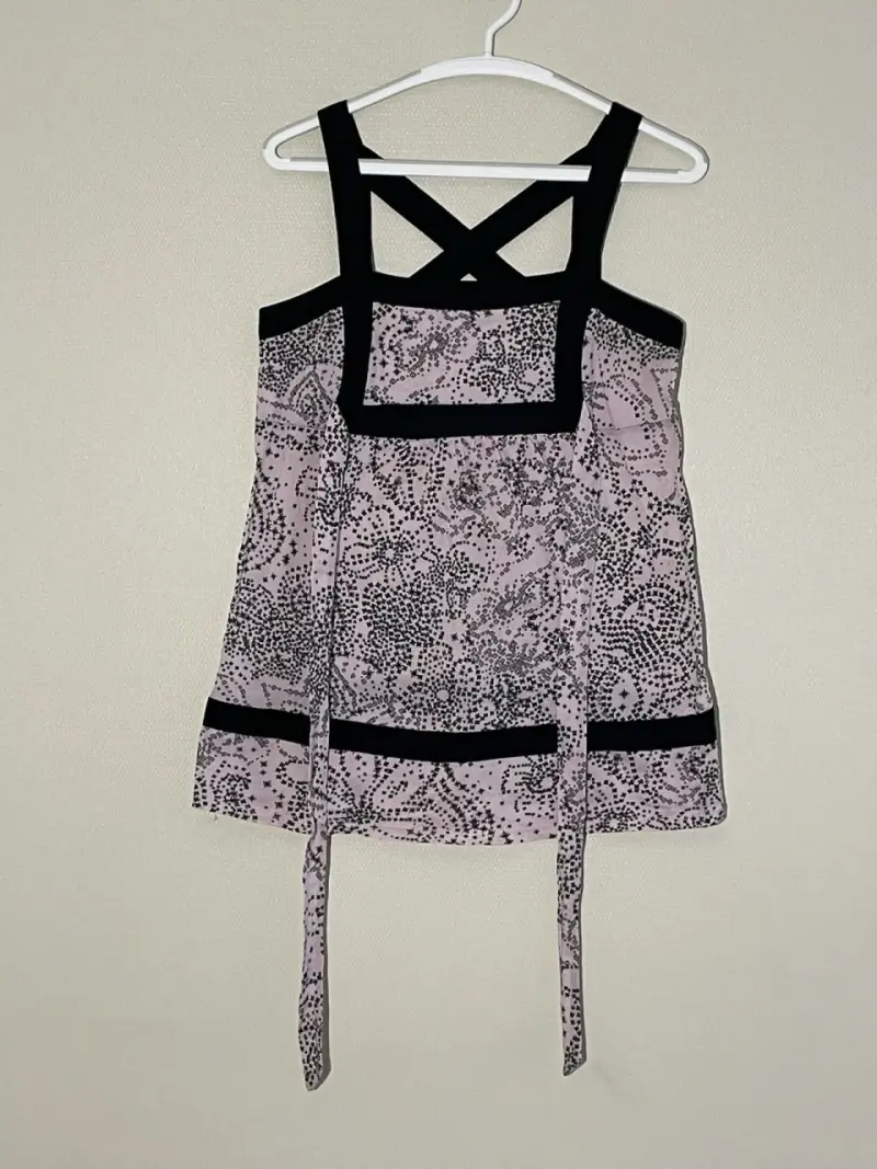 Blusa estampada con tirantes TOP SHOP - 3