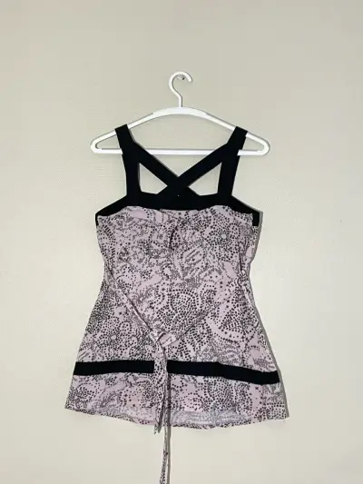 Blusa estampada con tirantes TOP SHOP - miniatura 5