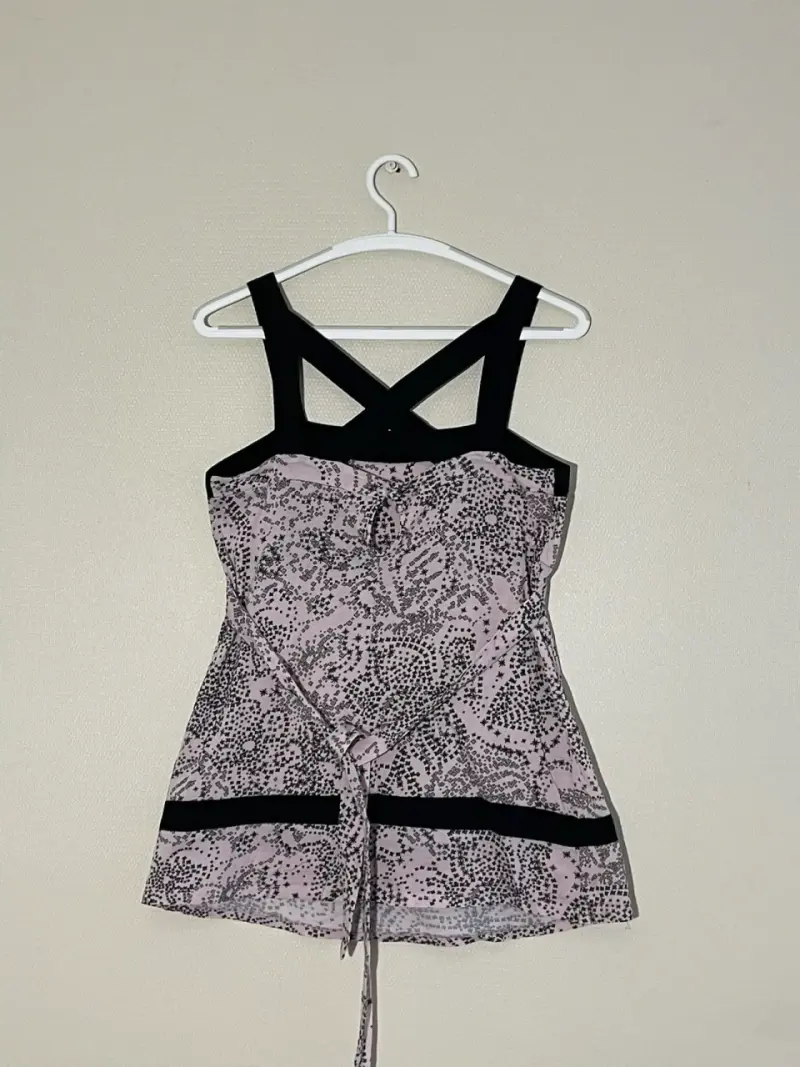 Blusa estampada con tirantes TOP SHOP - 6