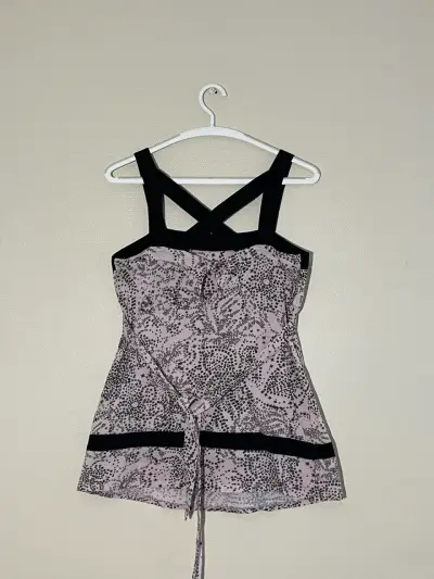 Blusa estampada con tirantes TOP SHOP - miniatura 6