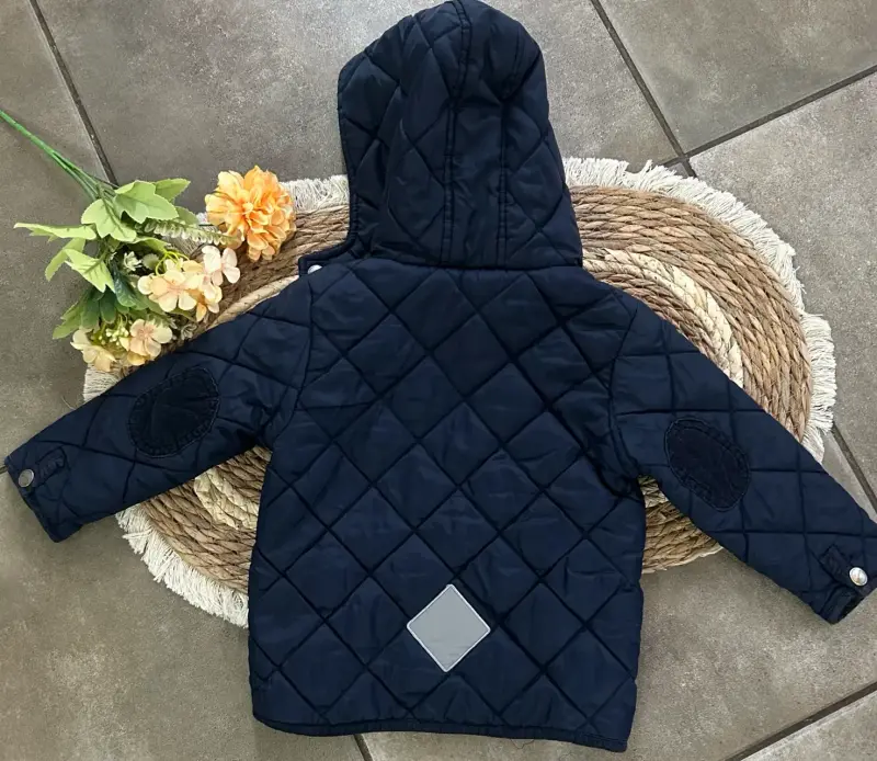 Chaqueta acolchada azul 24 meses - 3