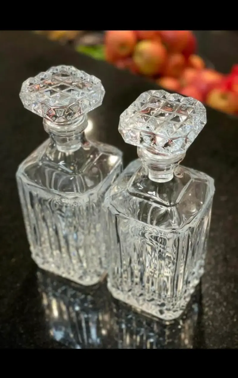 Set de licoreras de cristal - 1