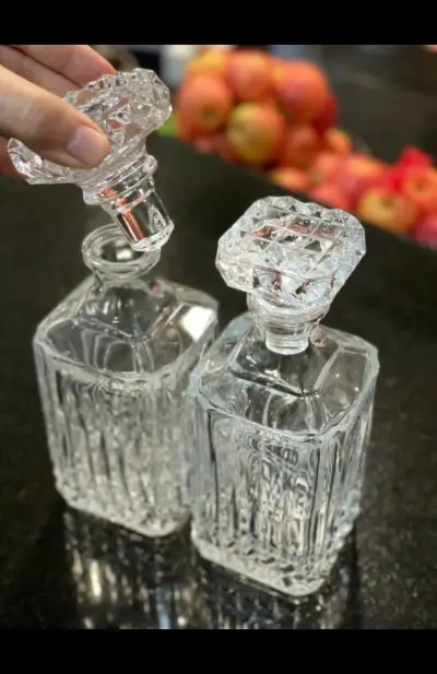 Set de licoreras de cristal - miniatura 2