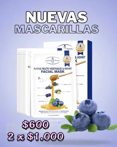 Mascarillas de frutas y miel - miniatura 1