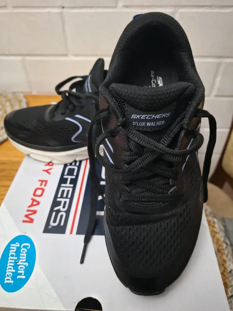 Zapatillas negras Skechers - 2