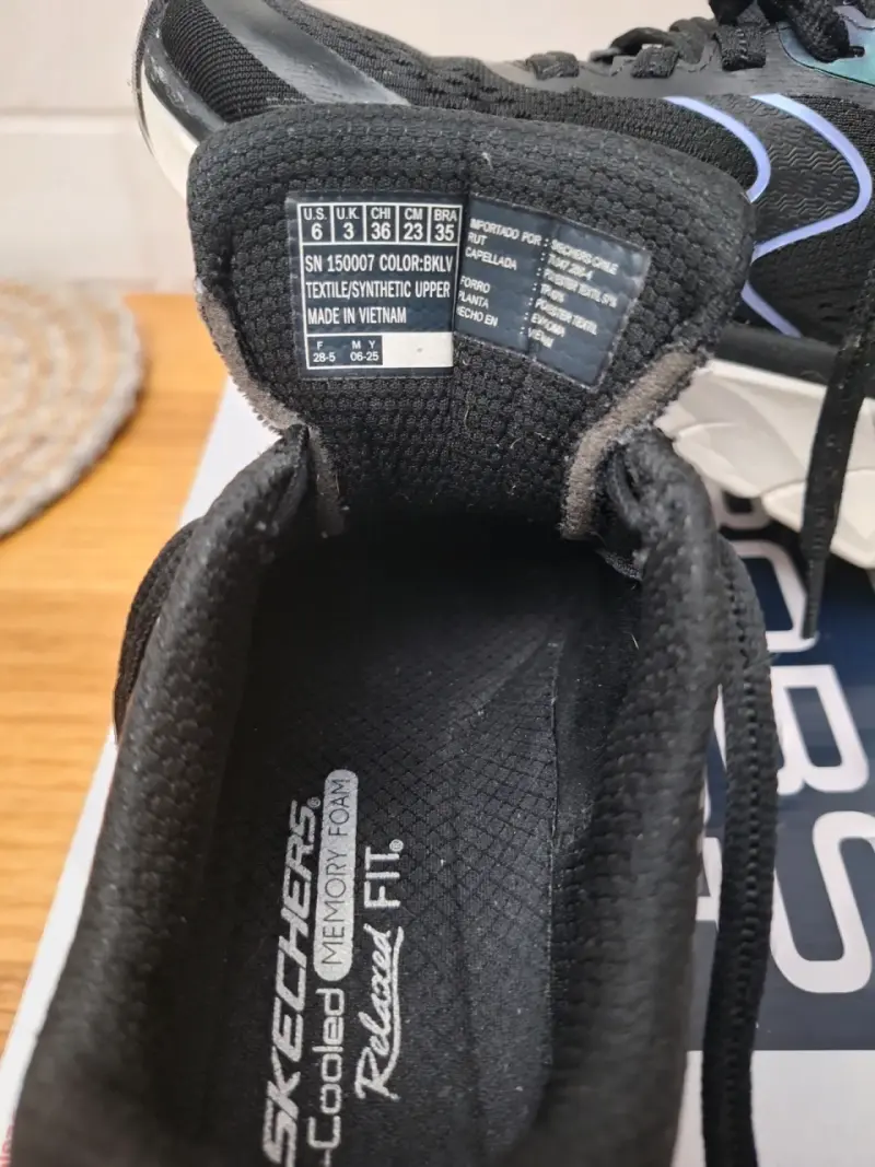 Zapatillas negras Skechers - 3