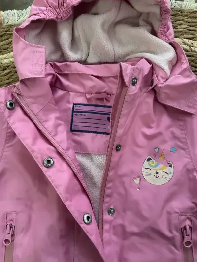 Chaqueta rosa para bebé 24 meses - miniatura 2