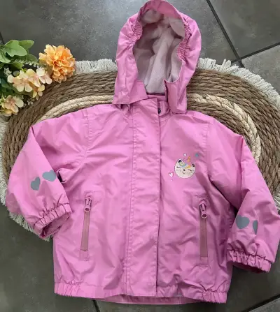 Chaqueta rosa para bebé 24 meses - miniatura 4