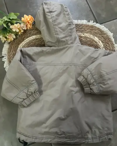 Chaqueta beige para niño - miniatura 3