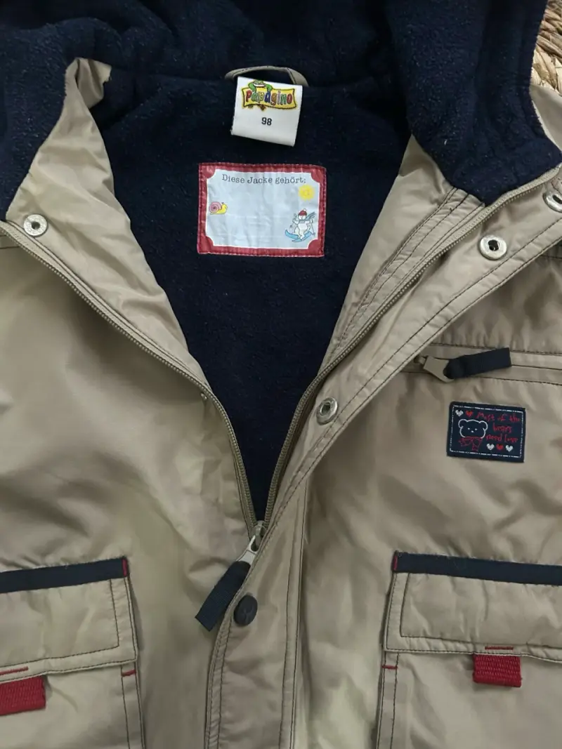 Chaqueta beige para niño - 4