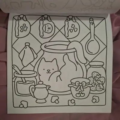 Libro para colorear cat moments - miniatura 5