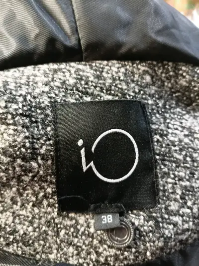 Chaqueta de peluche gris - miniatura 3