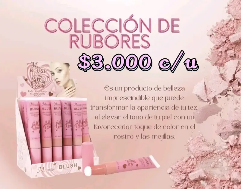Colección de rubores líquidos - 1
