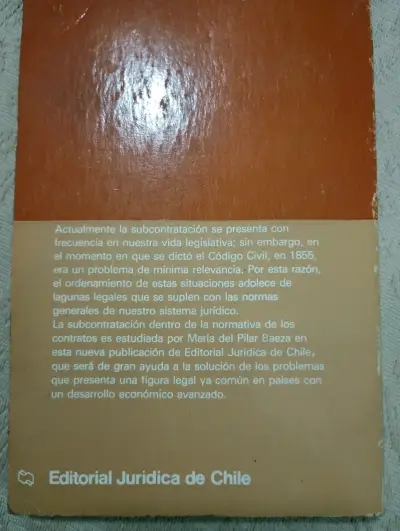 Libro 'La Subcontratación' usado - miniatura 2