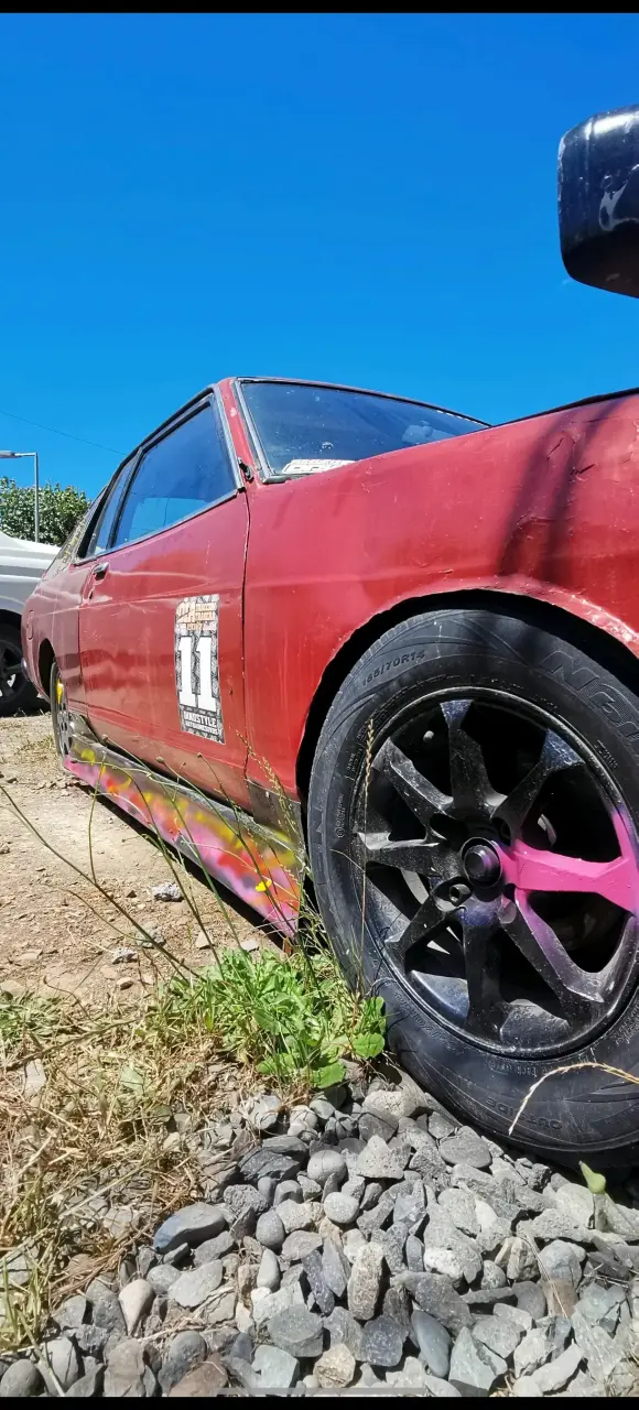 Motor y caja Sr20 con auto datsun - 3