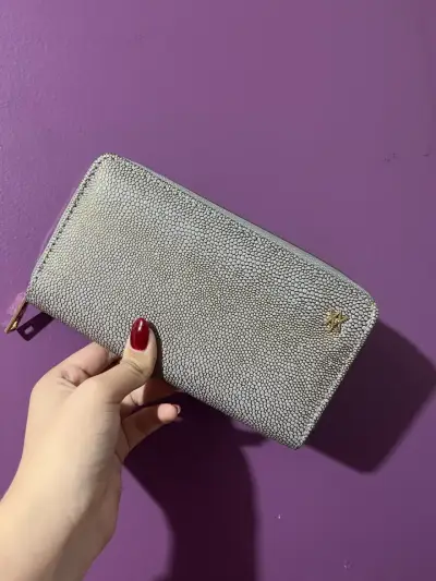 Billetera Amayra gris elegante - miniatura 1
