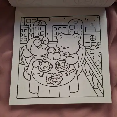Libro para colorear 'Fuzzy in Love' - miniatura 5
