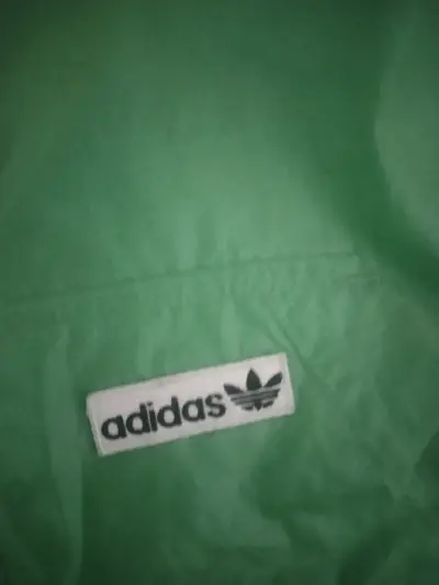 Chaqueta deportiva verde Adidas - miniatura 3