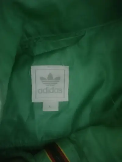 Chaqueta deportiva verde Adidas - miniatura 4