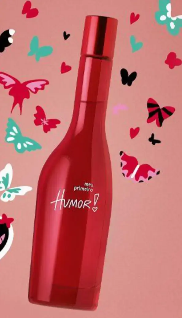 Perfume rojo Humor - 1