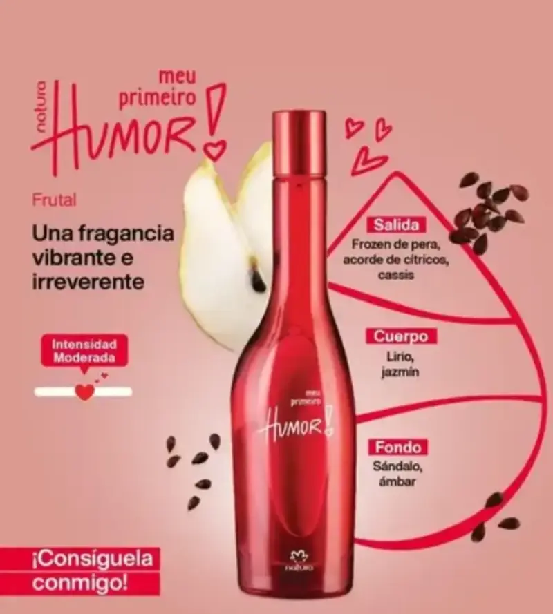 Perfume rojo Humor - 2