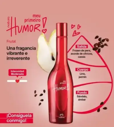 Perfume rojo Humor - miniatura 2