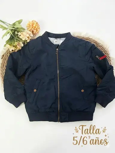 Chaqueta azul niño talla 5/6 - 1