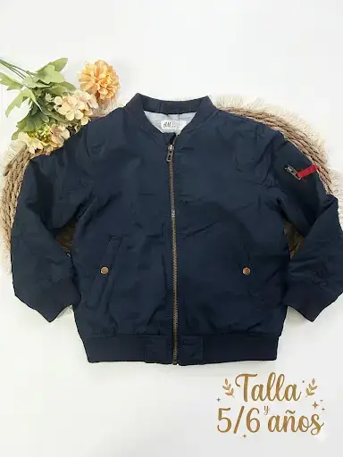 Chaqueta azul niño talla 5/6 - miniatura 1