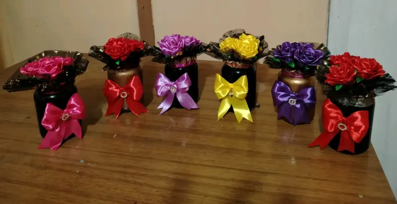 Arreglos de Rosas Eternas minis - 1