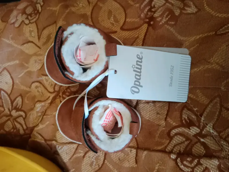 Botines para bebé Opaline marrones - 1