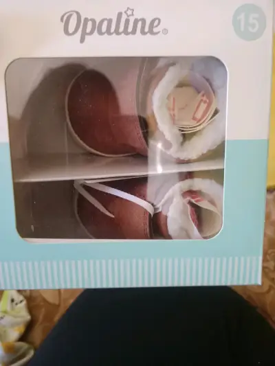 Botines para bebé Opaline marrones - miniatura 2