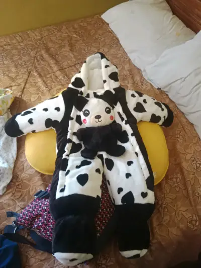 Disfraz de panda para bebé - miniatura 1