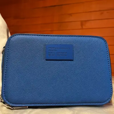 Cartera azul Prüne - miniatura 1