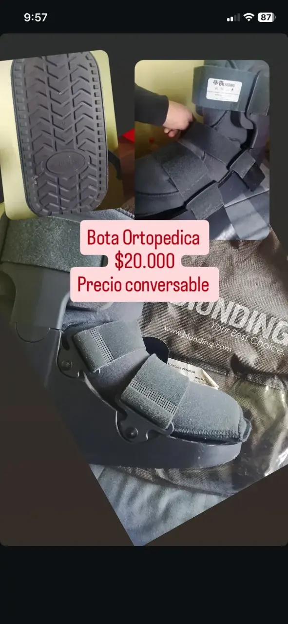 Bota ortopédica Blunding