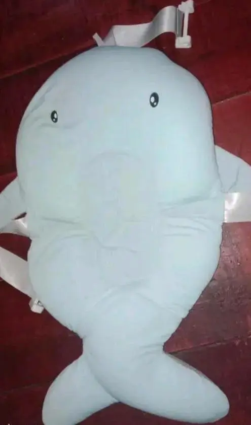 Almohadón infantil con diseño de pez