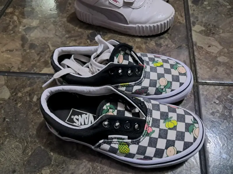 Zapatillas vans estampadas para niños
