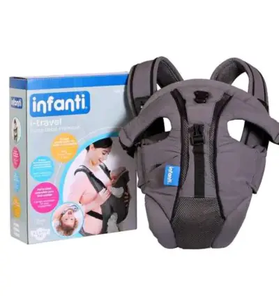 Portabebé Infanti i-Travel gris - miniatura 1