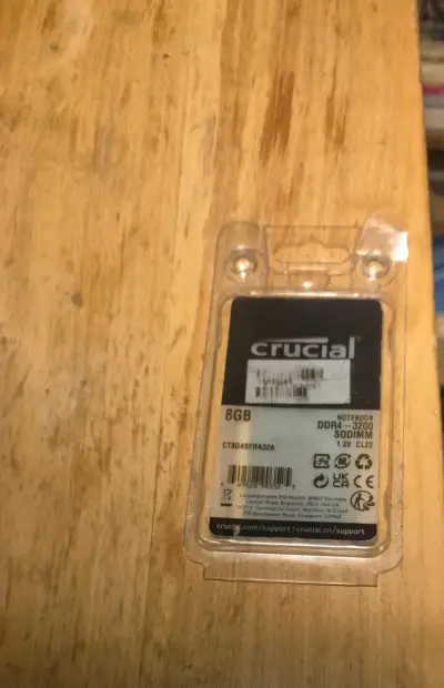 Memoria RAM Crucial DDR4 8GB - miniatura 1