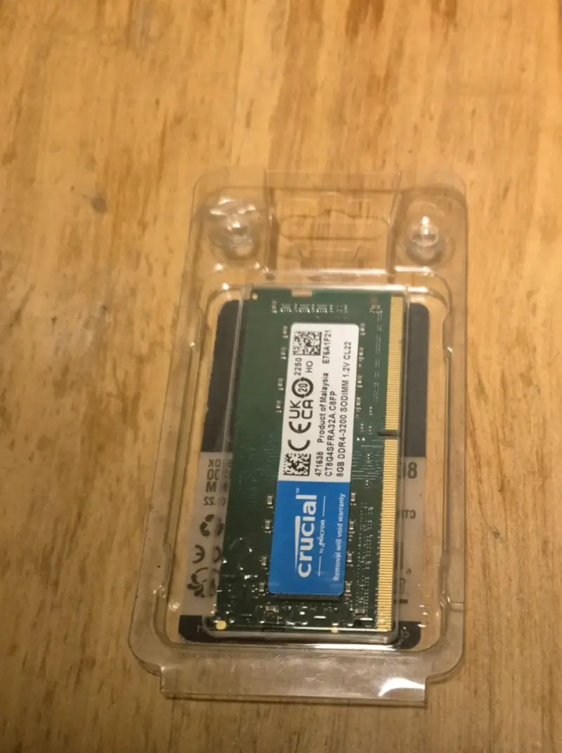 Memoria RAM Crucial DDR4 8GB - 2