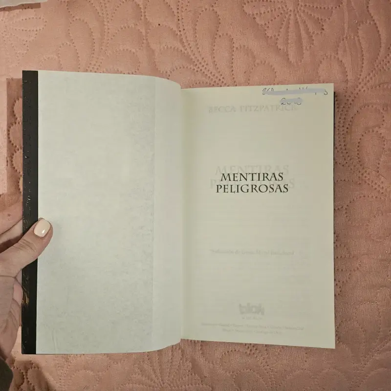 Libro 'Mentiras Peligrosas' (Buen estado) - 4