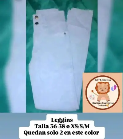 Leggins blancos talla S/M - miniatura 1