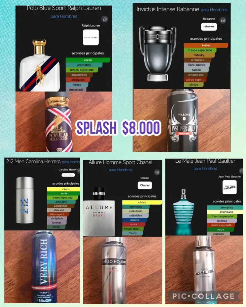 Splash Popular Reserva para hombres