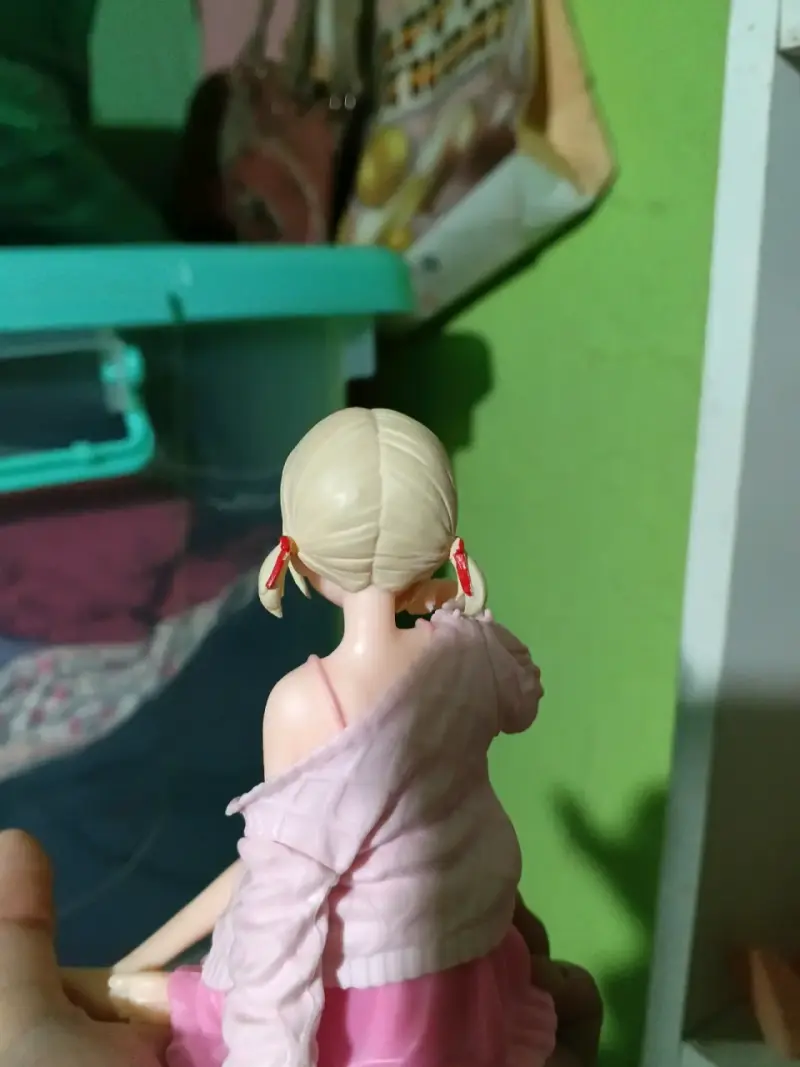 Figura anime rosa pequeña - 2