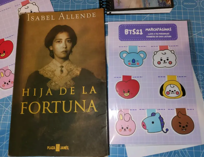Set de 7 marcapáginas imantados de BTS (fanmade) - 4
