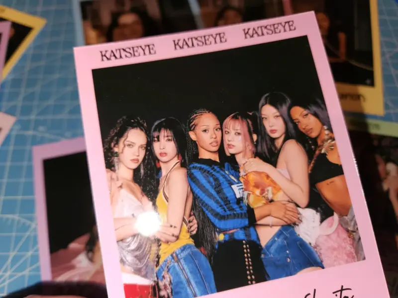 Set de 8 fotos estilo Polaroid KATSEYE (fanmade) - 3