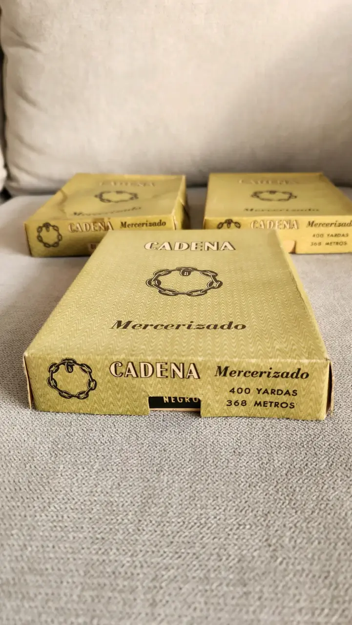 Caja de hilos negros Cadena - 3
