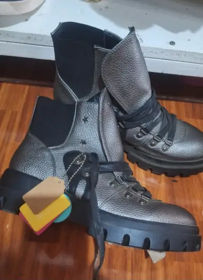 Botines print serpiente talla 39 - miniatura 2