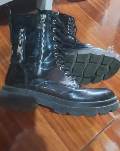 Botines print serpiente talla 39 - miniatura 3