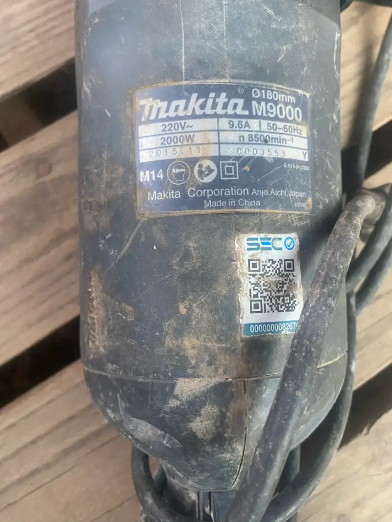 Esmeril angular Makita usado - 2