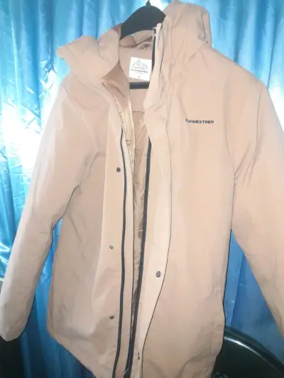 Chaqueta Alpinetreme beige impermeable - miniatura 2